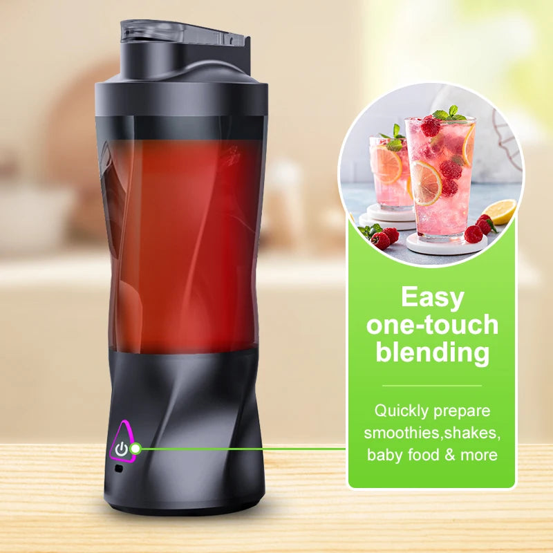 BlendGo Portable Blender 700ML — USB Rechargeable