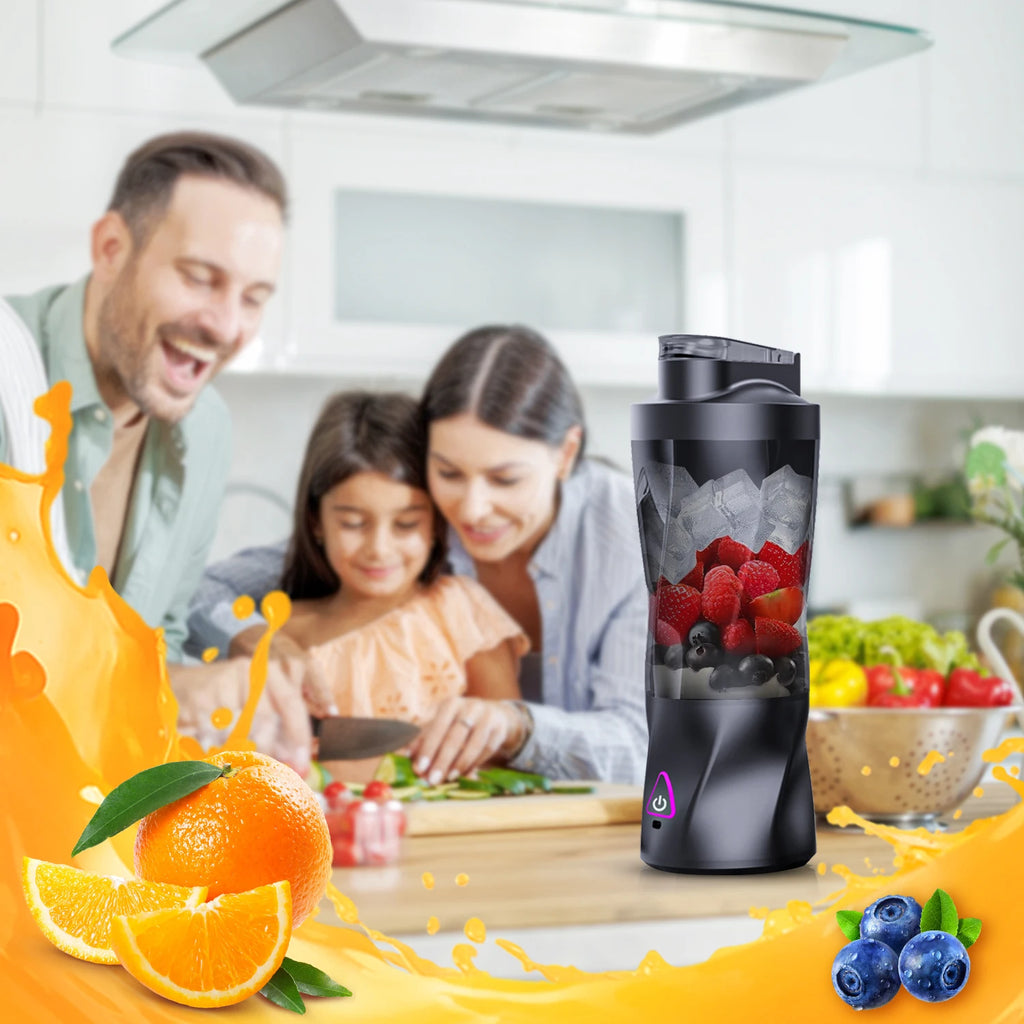 BlendGo Portable Blender 700ML — USB Rechargeable